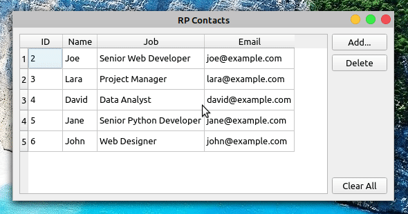 Contact Book Clear All Contacts