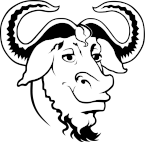  [A GNU head] 